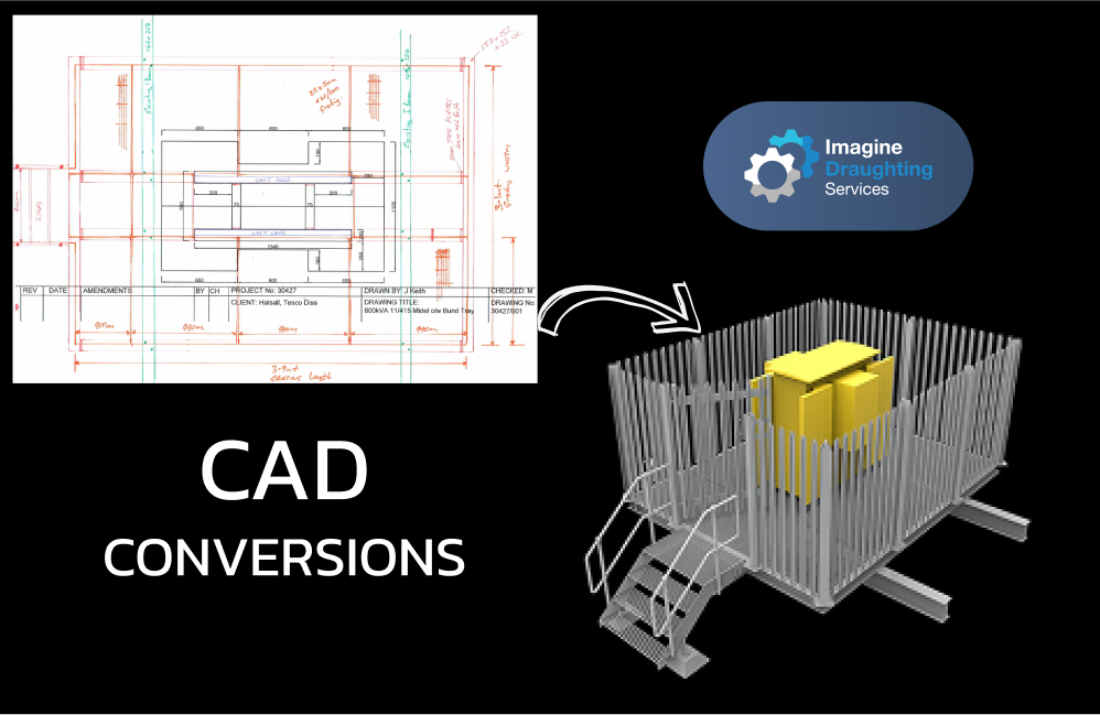 Example of CAD conversion service - Imagine Draughting Services