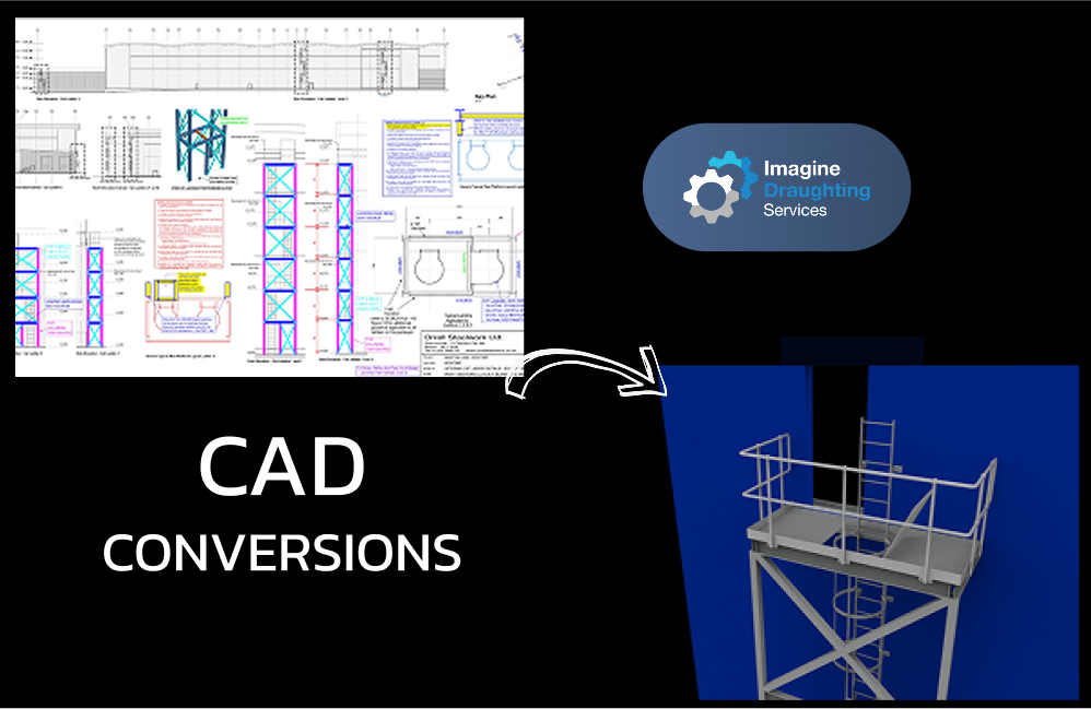 PDF to CAD conversion example - Imagine Draughting Services